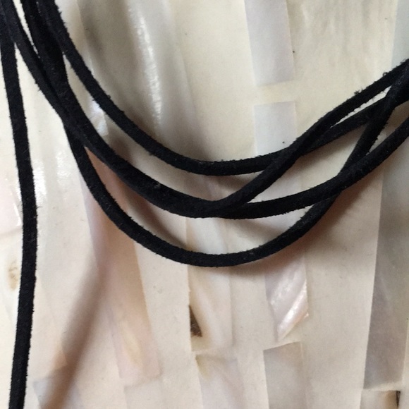 Black faux suede necklace… - Picture 3 of 3